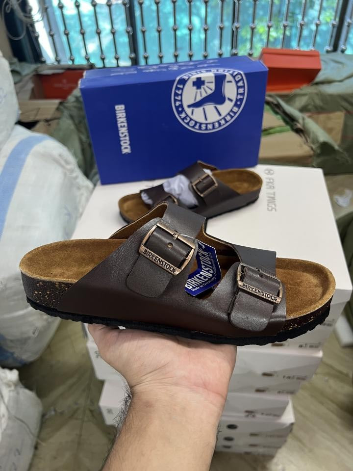 Birkenstock Arizona Brown leather softy