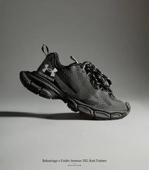 BALENCIAGA 3XL X UNDER ARMOUR BLACK