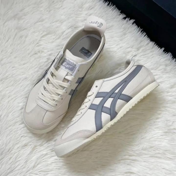 WMN Onitsuka Tiger MEXICO 66 Unisex Leather Low Top Grey
