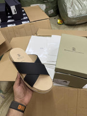 Brunelllo Cucinelli Leather Sandal