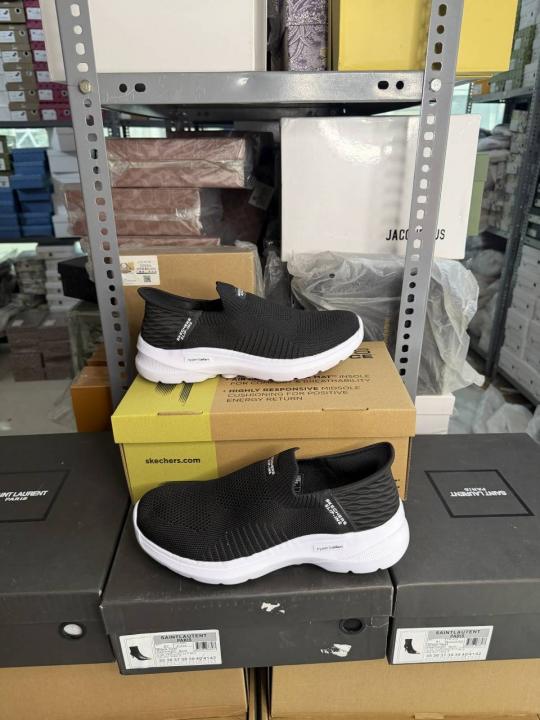 Skechers Slipon For Mens All Black Go walk 6