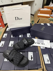 Dior Aqua Oblique Black Sandal Premium