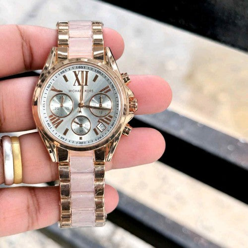MK Bradshaw Rose gold white for her womens girls F167