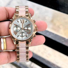 MK Bradshaw Rose gold white for her womens girls F167