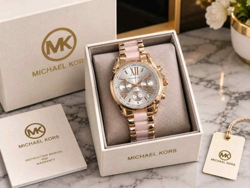 MK Bradshaw Rose gold white for her womens girls F167