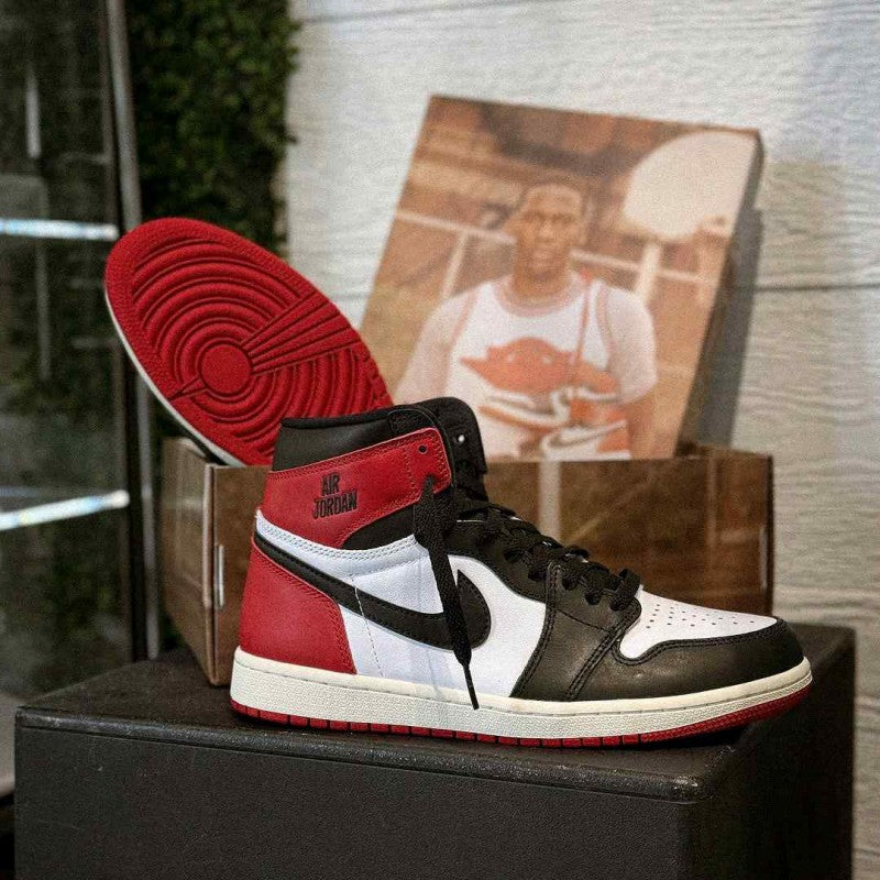 Air Jordan 1 Retro OG High Black Toe Reimagined SEMI UA