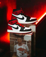 Air Jordan 1 Retro OG High Black Toe Reimagined SEMI UA