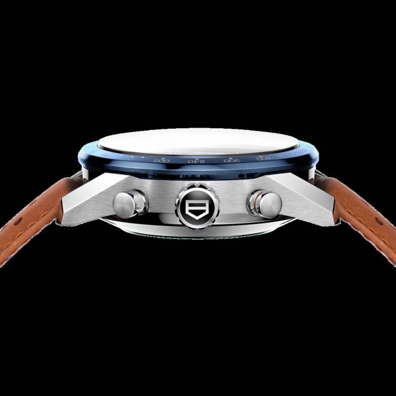 Tag Heuer Carrera Caliber 17 brown and blue