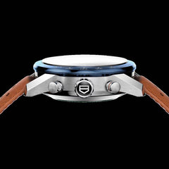 Tag Heuer Carrera Caliber 17 brown and blue