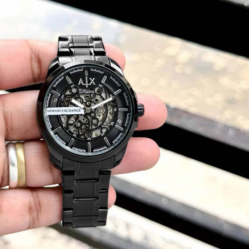 Exchange Armani Ax2418 Hampton Automatic full black and white