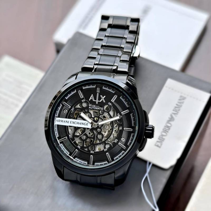 Exchange Armani Ax2418 Hampton Automatic full black and white