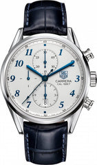 TAG Heuer Carrera Calibre 1887 Automatic Chronograph blue and white