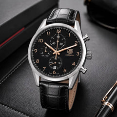 TAG Heuer Carrera Calibre 1887 Automatic Chronograph black and black
