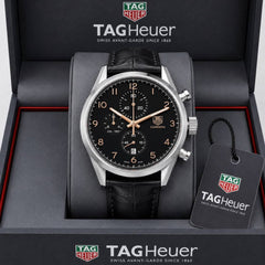 TAG Heuer Carrera Calibre 1887 Automatic Chronograph black and black