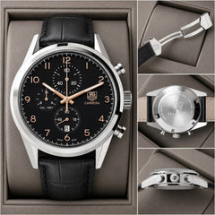 TAG Heuer Carrera Calibre 1887 Chronograph black and black