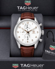 TAG Heuer Carrera Calibre 1887 Automatic Chronograph brown and white