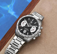 Tag Heuer carrera caliber 17 silver Black