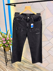 Balenciaga Imported Quality Buggy Fit Black Jeans Store Article