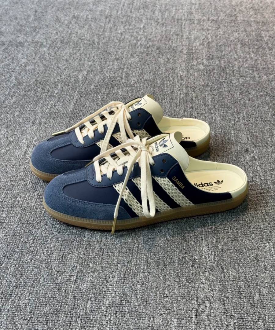 Adidas Samba OG Mule navy blue