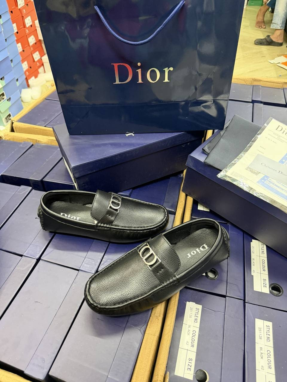 Dior Odeon Loafer Black Calfskin Premium