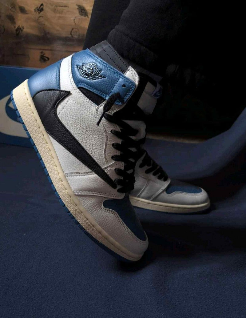 NIKE AIR JORDAN 1 HIGH X TRAVIS SCOTT FRAGMENT SEMI UA