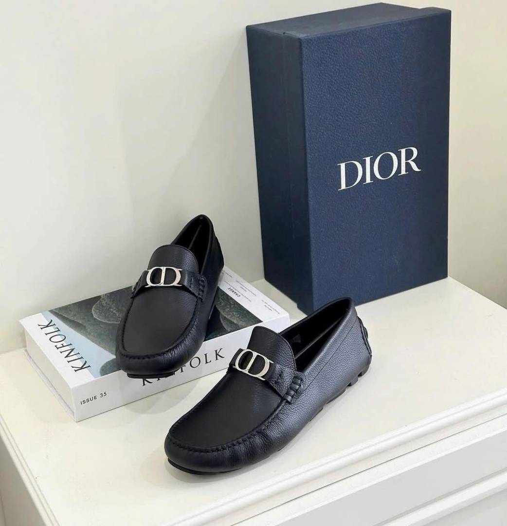 Dior Odeon Loafer Black Calfskin Premium