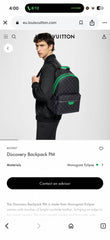 Louis Vuittion 04 Discovery Unisex Large High Quality Backpack With DustCover