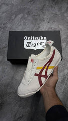 Onisuka Tigar Mexico 66 Slip-on Maroon Yellow