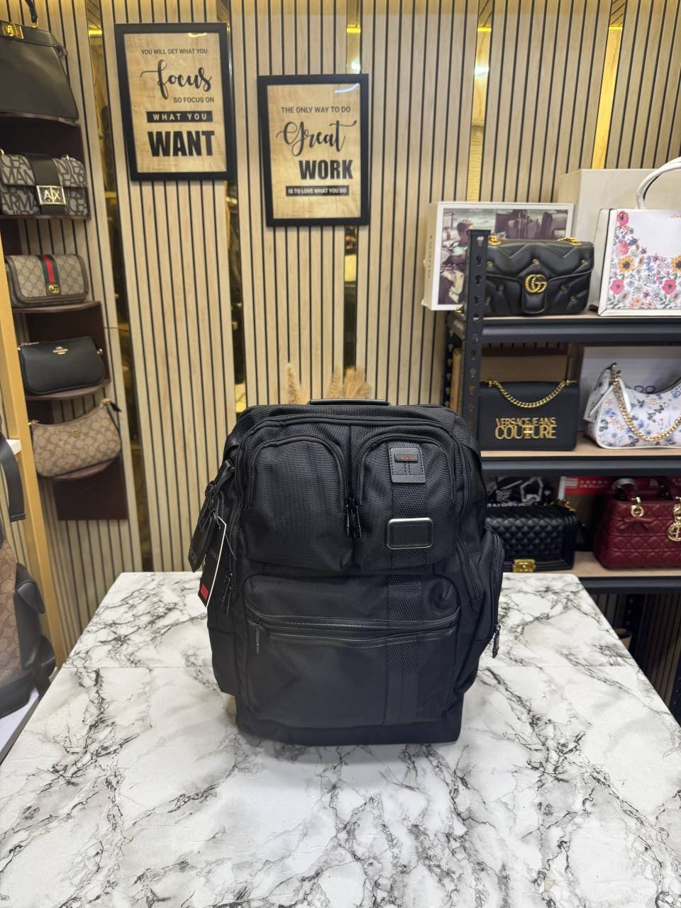 TUMI Alpha Bravo Search Backpack T85623 Black