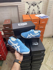 Onitsuka Tigar Mexico 66 Slip on Sky Blue Suede