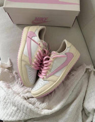 Travis Scott x Nike Air jordan 1 low OG Tropical pinksemi ua