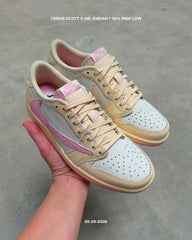 Travis Scott x Nike Air jordan 1 low OG Tropical pinksemi ua