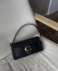Coach Tabby 26 Black With OG Box & Dust Bag Black