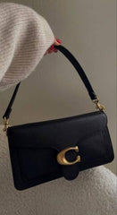 Coach Tabby 26 Black With OG Box & Dust Bag Black