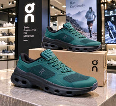 On Cloud pulse 2 Obsidian Black Green 2711