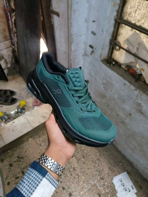 On Cloud pulse 2 Obsidian Black Green 2711