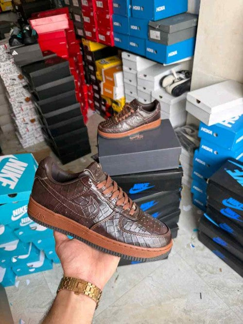 Nike Airforce 1 Low Fauna Brown Croc