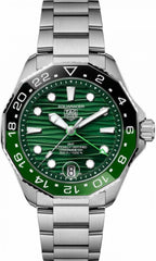 Tag Aquaracer Professional 300m date automatic japan zik zake line green niddle