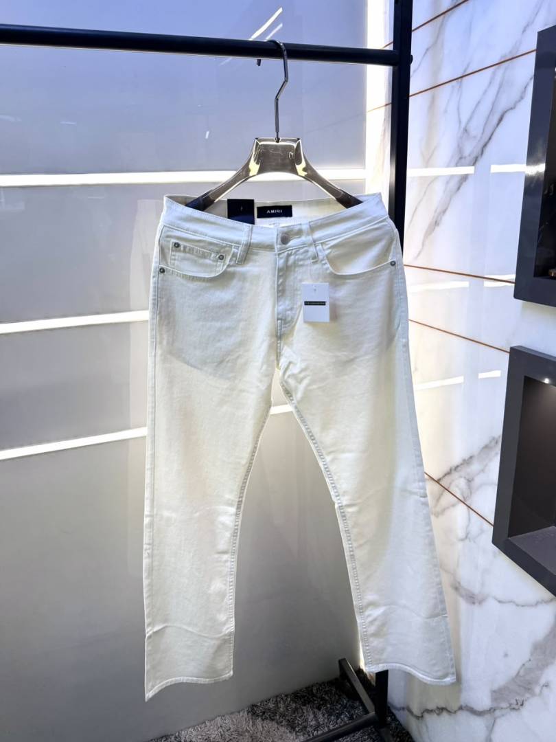 Amiri imported White Super Premium Denim Jeans F3104 W1