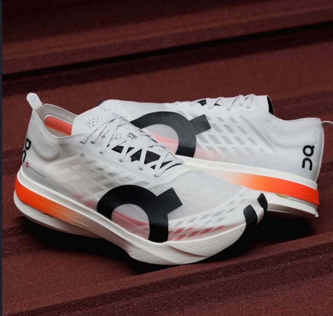 On Running Cloud Boom Strike White Orange Fixed
