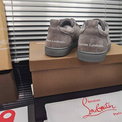 Christian Louboutin Loius Jr. Spikes Canopy Phantom Grey