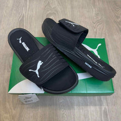 Puma Nitrocat V Adjust Comfort Premium All Black Slides