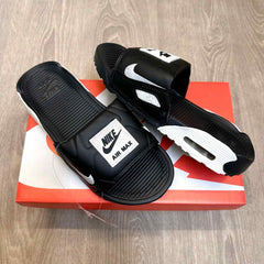 Nike Airmax 90 Premium Black White Flip Flop