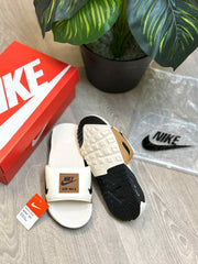Nike Airmax 90 Premium Sail Black Gum Flip Flop