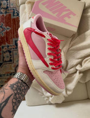 Jordan 1 Low X Travis Scott Tropical Pink