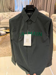 BALMAIN IMPORTED STORE ARTICLE DIAMOND CHINA SHIRT