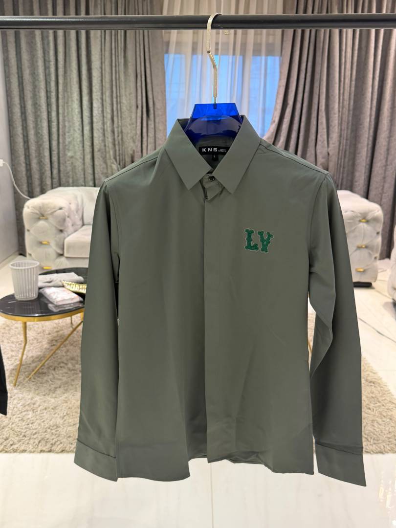 LOUIS VUITTION IMPORTED STORE ARTICLE DIAMOND CHINA SHIRT