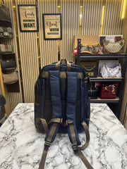 TUMI ALPHA BRIEF BACK PACK PREMIUM QUALITY TRAVEL BAG (T85619-BLUE)