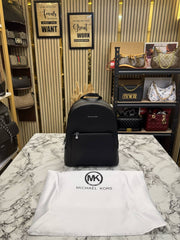 Michael Kors Black Leather Backpack with OG Dust Bag 18111
