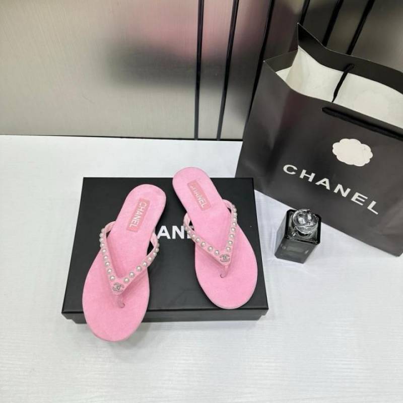 On Sale Chanel Pearl Flats On Sale With Original Box Packing